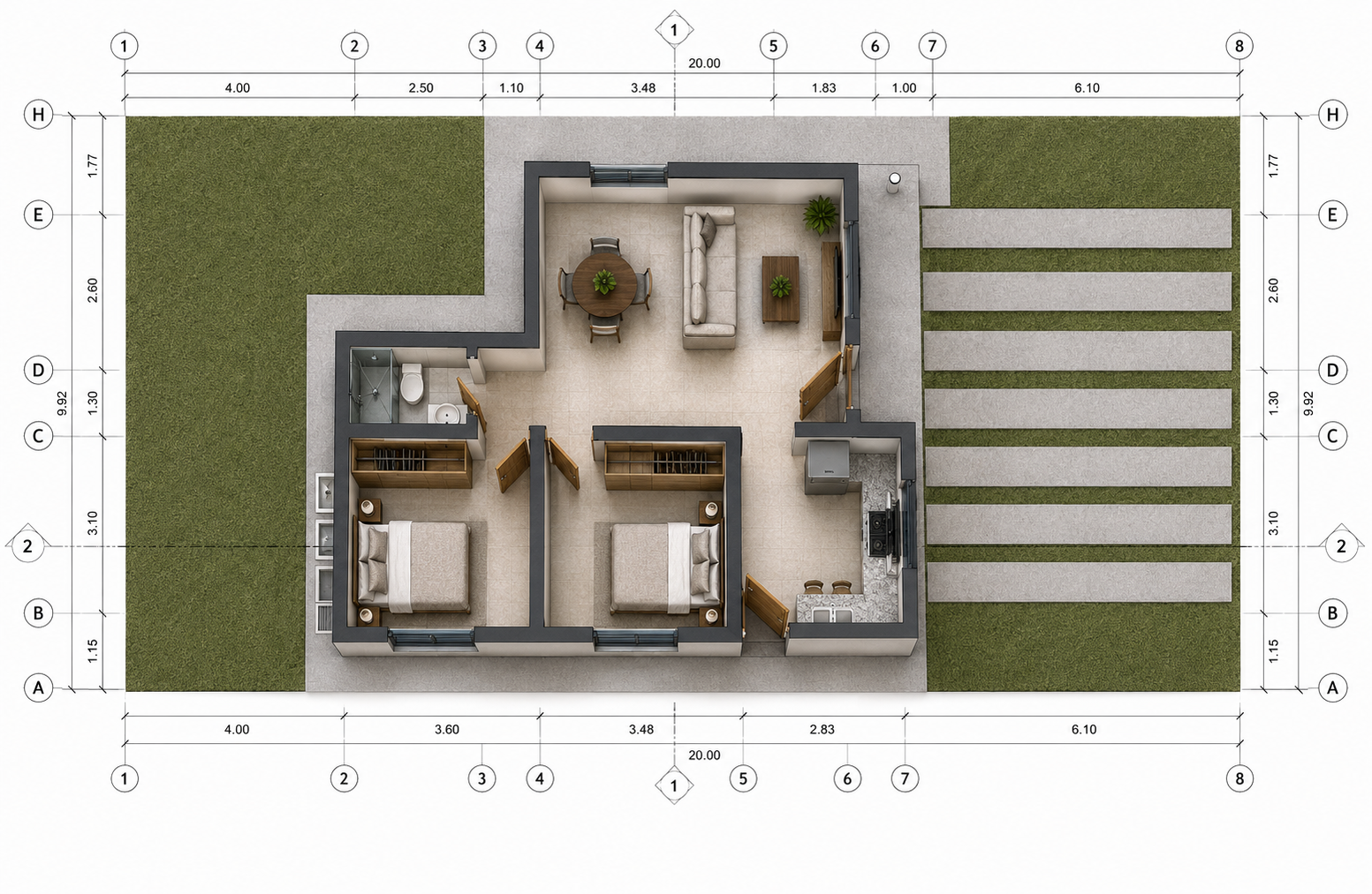 Modelo Santa Lucía Clasico · vista 5